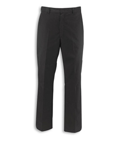 Mens concelaed elasticated waist trousers - black Mens concelaed elasticated waist trousers - black