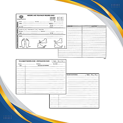 S4002, S4003 - A5 PATIENT RECORD CARDS / CONTINUATION CARDS
