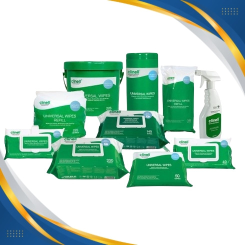 CLINELL WIPES (D5586, D5587, D5578, D5585, D5589) *