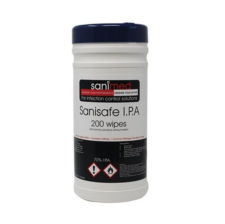 D5584 - SANISAFE 70% IPA DISINFECTANT WIPES