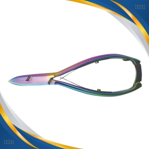 T4638 - INGROWING TITANIUM NIPPER (14CM / STRAIGHT / WITH CATCH)