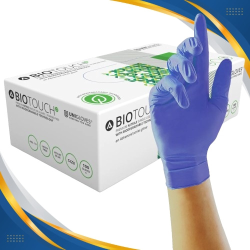 GLOVES - BIODEGRADABLE NITRILE