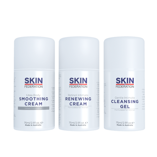 Intimate Bumpy Skin Routine - Ideal for keratosis pilaris (kp) and bumpy skin around the breasts, buttocks, bikini line and underarms