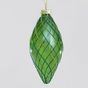 13cm Glass Swirl Pattern 