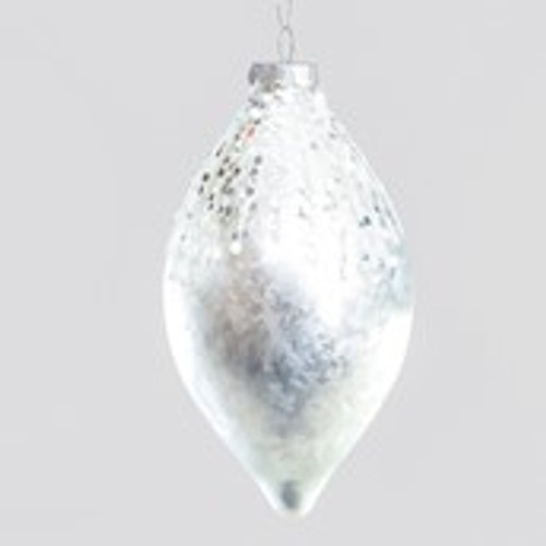 14cm Glass Glitter/Sequin 