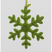 15cm Felt Snowflake Decoration