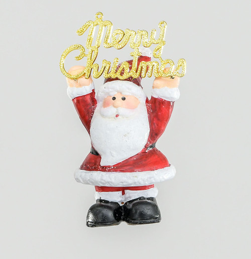 20cm Resin Santa Merry Xmas Pick