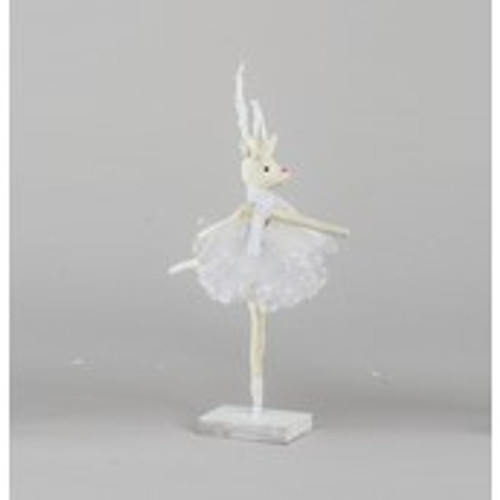 32cm Fabric Moose Ballerina