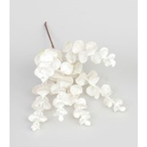 Glitter Eucalyptus Pick White Glitter Eucalyptus Pick White