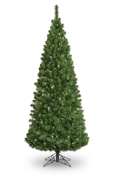 8ft Slim Glacier Tree 1136T 500L