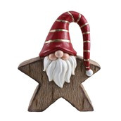Gnome with Star Body 33.3x13x40.3cm