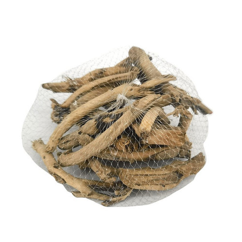 Netted bag of driftwood 100g