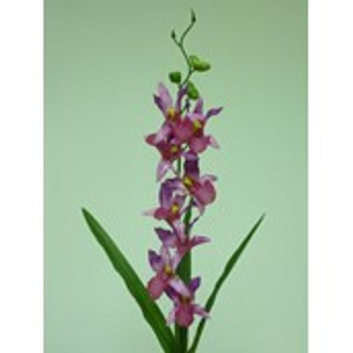 67cm Orchid Spray Hot Pink