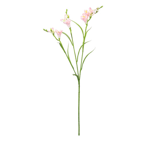 Freesia Spray - Pale Pink - 63cm