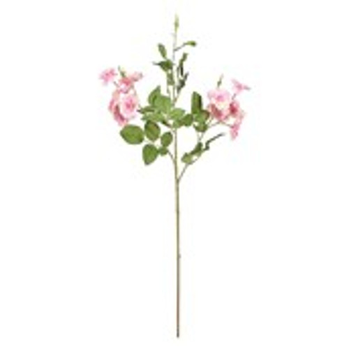 Rose Spray - Dark Pink - 64cm Rose Spray - Dark Pink - 64cm
