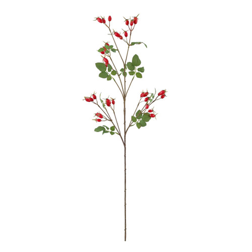 Rose Hip Spray Red 95cm