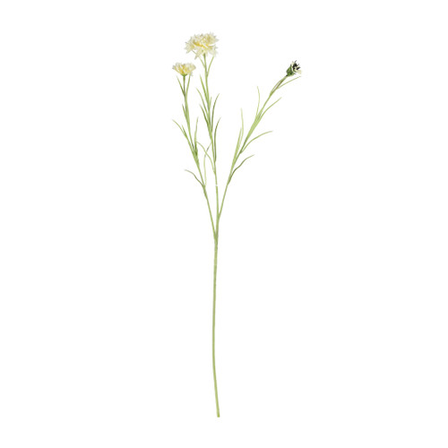 Cornflower Spray Cream X 3 - 65cm