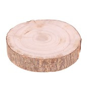 Wood Slice - 11 to 13cm - D2.5cm