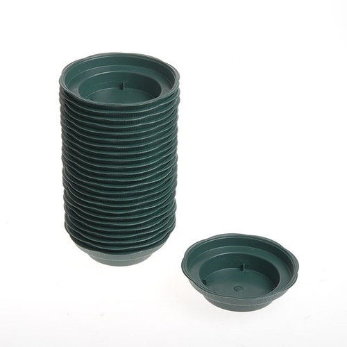 Saucer Junior Green Pack Of 25