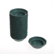 Saucer Junior Green Pack Of 25