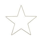 16" Star Wire Frame Pk20