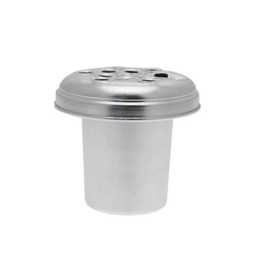 Grave Container Silver 5.5 Inches