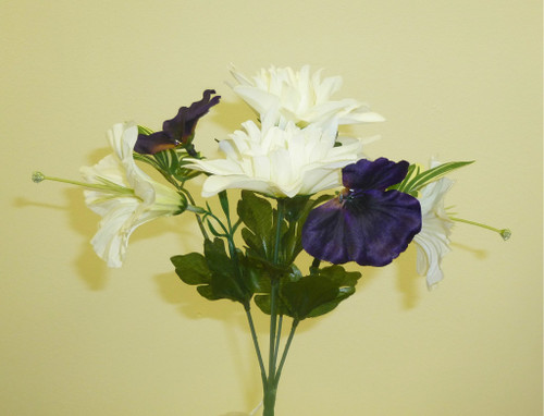 Dahlia/Pansy Bush Purple