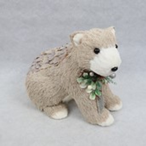 Polar Bear Sitting 23x15x20cm