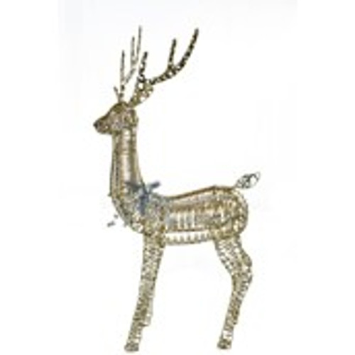 Reindeer Gold H120cm 60 Warm White LED