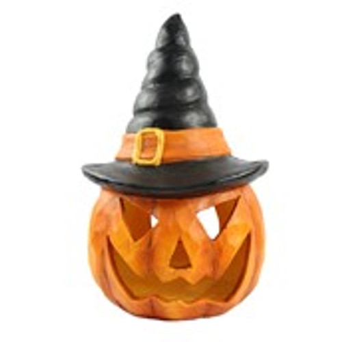 Halloween Pumpkin Candle Holder 26.5x25.5x40.5cm