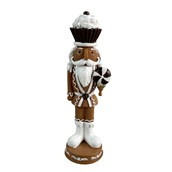 Nutcracker with cup cake hat 7x6.5x22.5cm