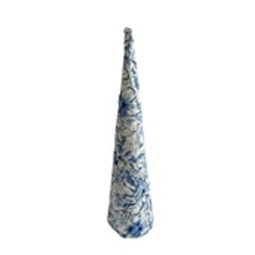 Delfware Cone Blue and White 37cm