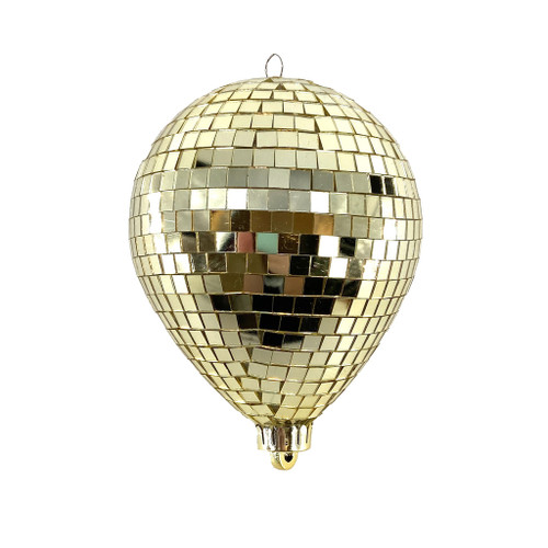 Mirror Balloon Bauble Champagne 12cm