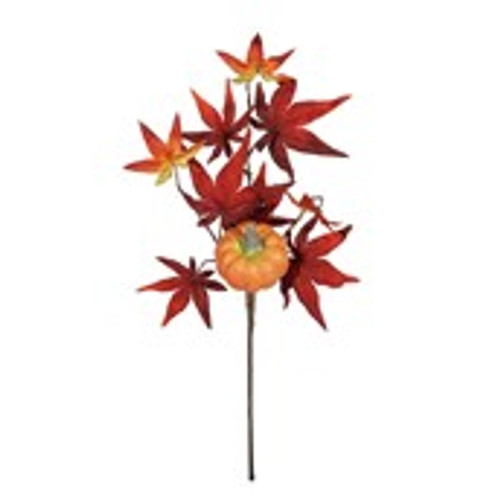 Autumn Pick with Pumpkin - 53cm