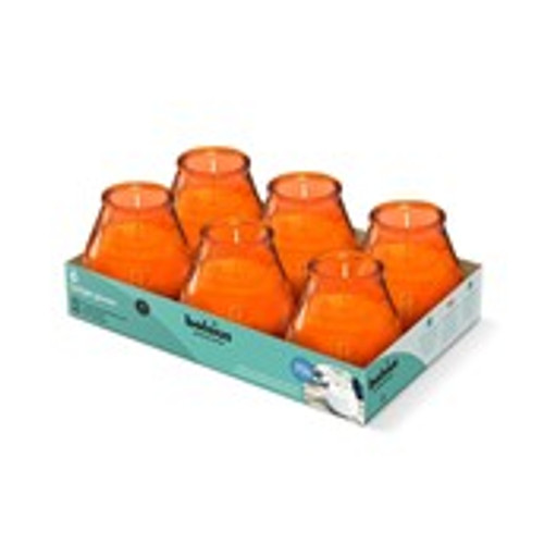 Bolsius Professional Twilight Candles 104/99mm Tray 6 - Orange
