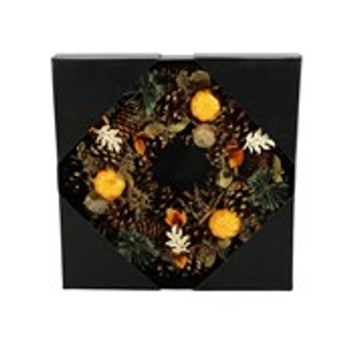 Autumn Wreath - Yellow Pumpkins - 30cm