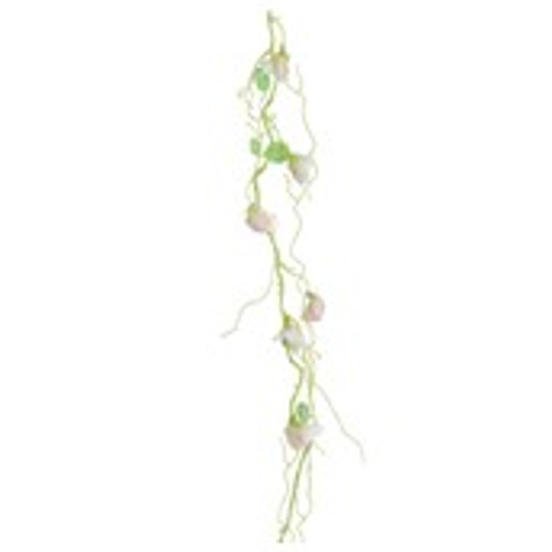 110cm Sweet Pea Garland Lt Pink