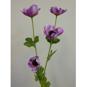 68cm Satin Anemone Pink