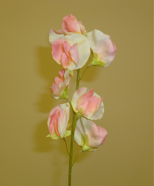40cm Baby Pink Sweet Pea Spray