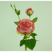55cm Rose Spray Pink