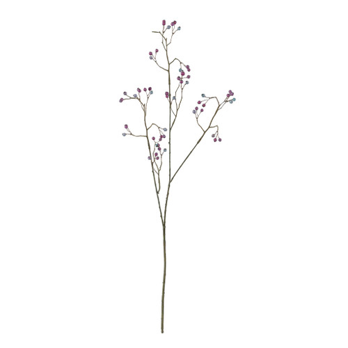 Berry Spray Purple And Blue 94cm