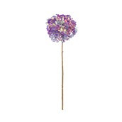 Iridescent Hydrangea Stem Purple 58cm
