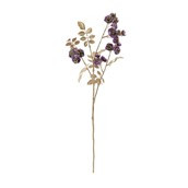 Rose Spray Purple And Gold 78cm