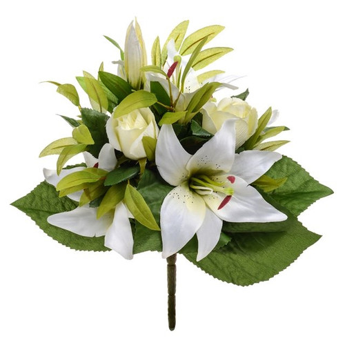 Tiger Lily Mixed Bqt Cream