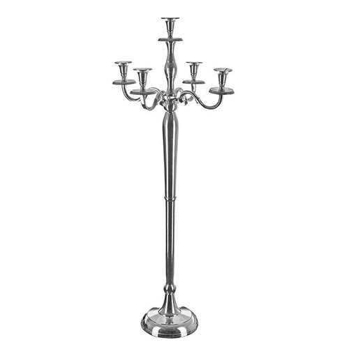 Harlington Candelabra - Silver - 100cm