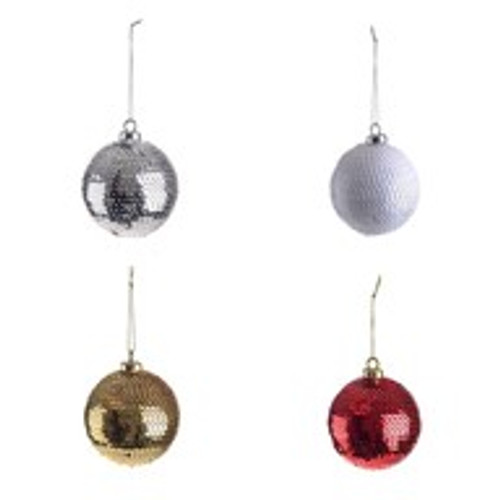 Bauble Sequin Design 4 Assorted Trd Bauble Sequin Design 4 Assorted Trd