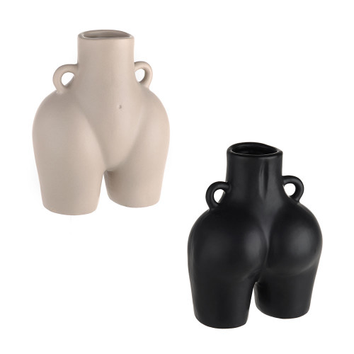 Body Ceramic Vase Assorted 20.5cm