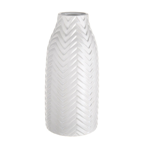 ZigZag Bud Vase White 27cm