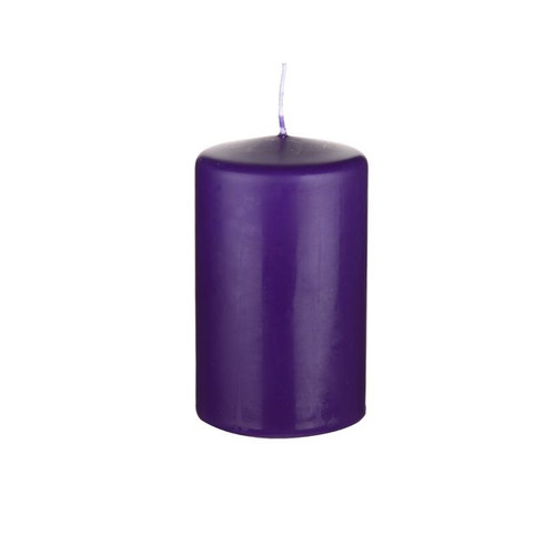 Candle Pillar 100/60 Lilac 36H