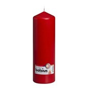 Bolsius Pillar Candle Red (250/80 mm)